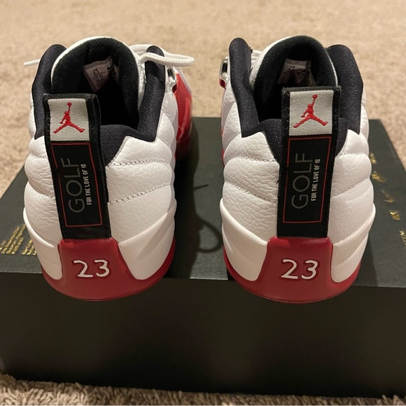 NIB Air Jordan 12 Low Golf 'Cherry' Brand new. - Picture 8 of 16